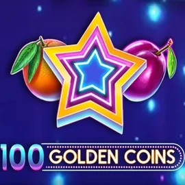 Enjoy 100 Golden Coins by Amusnet Interactive – logo hosted on greatsslots.at
