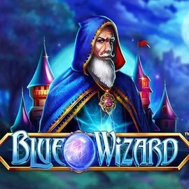 Blue Wizard slot logo by Quickspin at Great Slots CasinoBlue Wizard