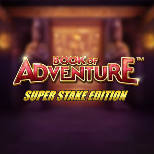 Logo of Book of Adventure Super Stake Edition from Stakelogic at Great Slots Casino