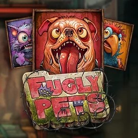 Fugly Pets slot logo by Stakelogic at Great Slots CasinoFugly Pets
