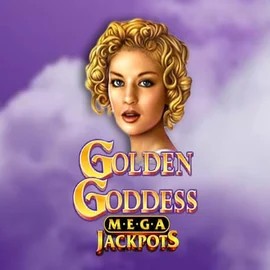 Logo of Golden Goddess Megajackpots from IGT at Great Slots Casino