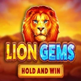 Lion Gems Hold and Win slot logo by Playson at Great Slots CasinoLion Gems Hold and Win