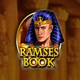 Ramses Book Deluxe slot logo by Gamomat at Great Slots CasinoRamses Book Deluxe