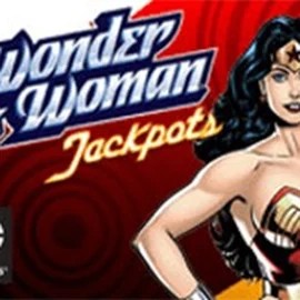 Wonder Woman Jackpots game by Amaya – logo hosted on Great Slots Casino